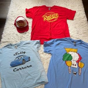 Pixar “Cars” costume Ms Sally, Guido and Mack